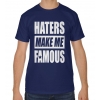Blogerska koszulka męska Haters make me fameous